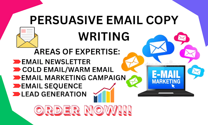 write persuasive emails that sells mail copy sequence that converts email design
