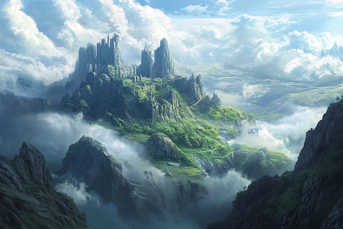 do amazing fantasy landscape