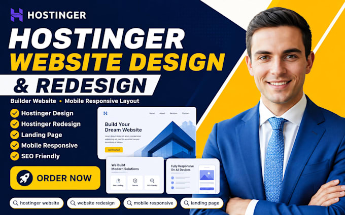 hostinger website redesign hostinger builder website mobile responsive layout