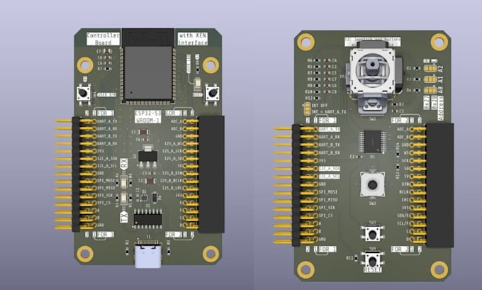 pcb layout design electronics circuit design kicad easyeda schematic pcb design