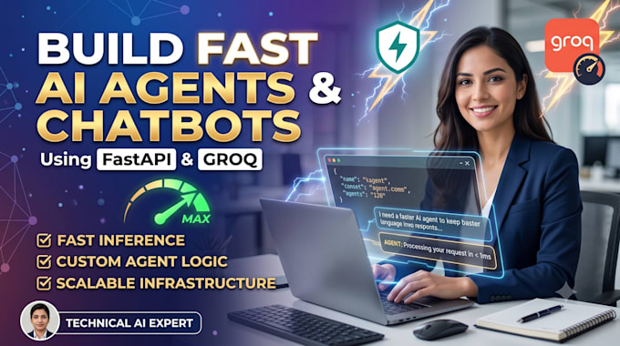 build a fast custom ai chatbot or agent using fastapi and groq