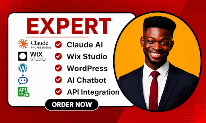 develop fix claude ai bots wix studio wordpress solutions  ai chatbots