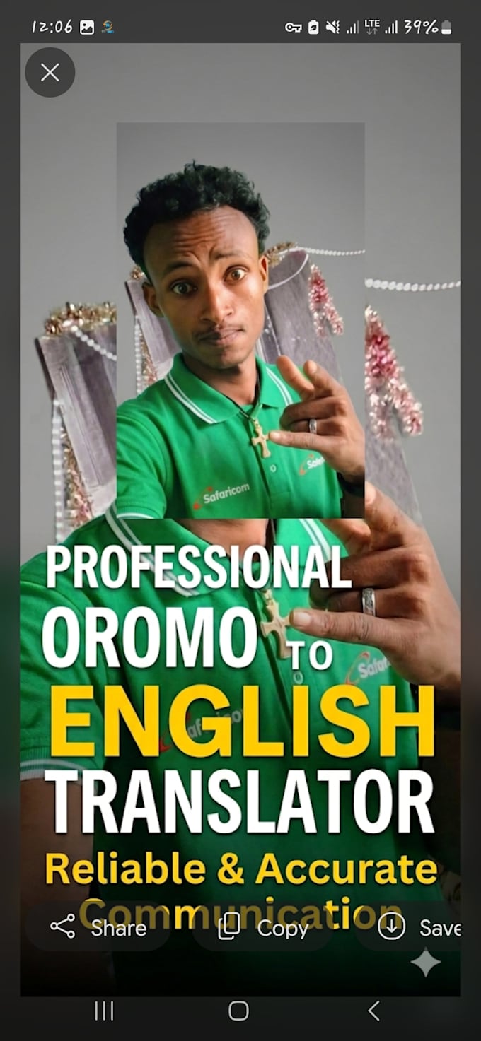 be your professional oromo to english