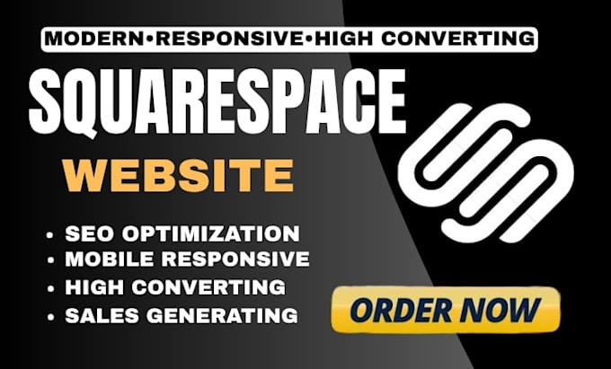 design, redesign, or build a professional squarespace website for your business