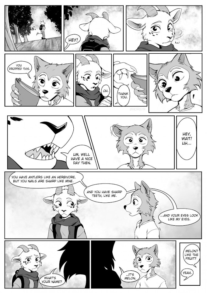 draw comic illustration furry comic horror comic manga comic anime anime comic
