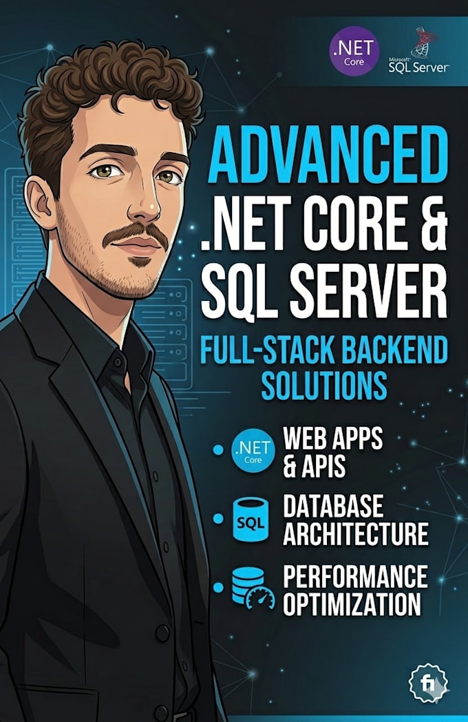 develop custom web applications using aspnet core and sql server