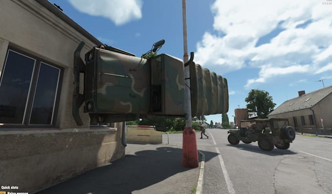 design a complete arma reforger server with custom mods