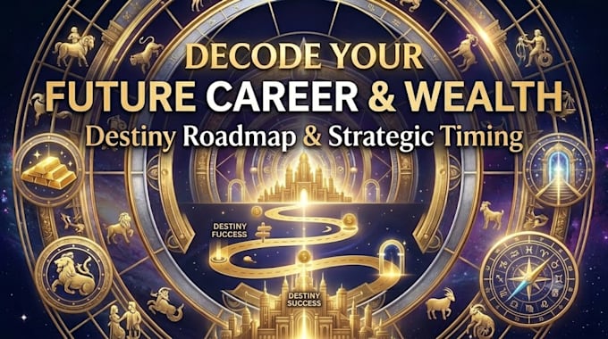 provide a professional destiny blueprint for career and wealth