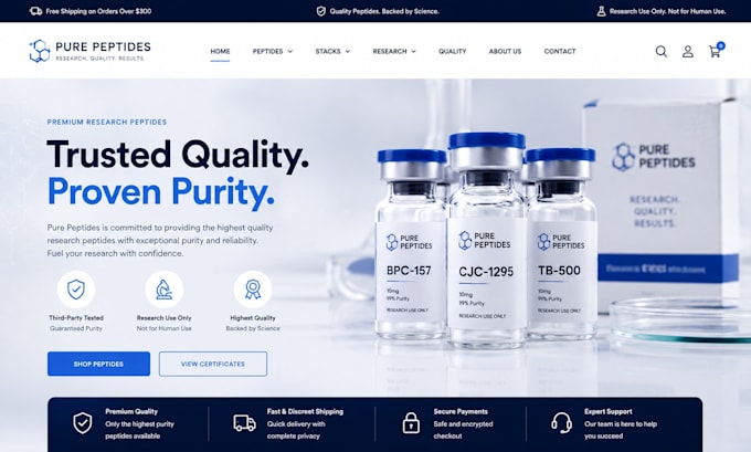 build peptide website fda complaint peptide website woocommerce peptide website