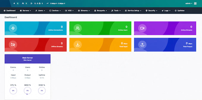 setup xui one or xtream UI on your server