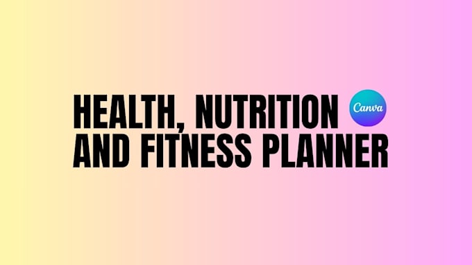 design meal planner and health service