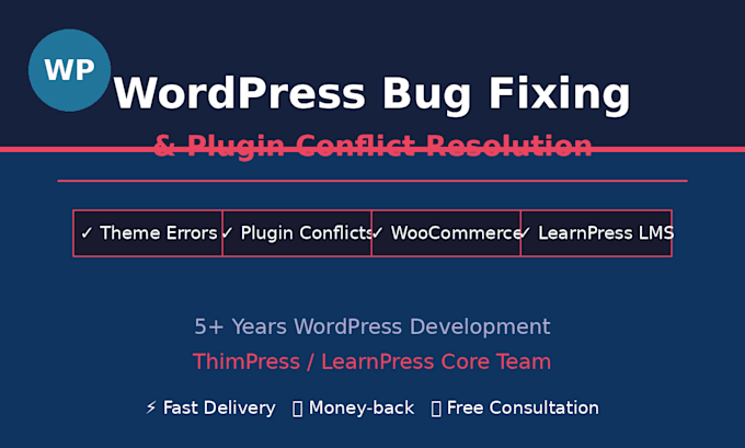 fix learnpress bugs and develop custom wordpress lms features