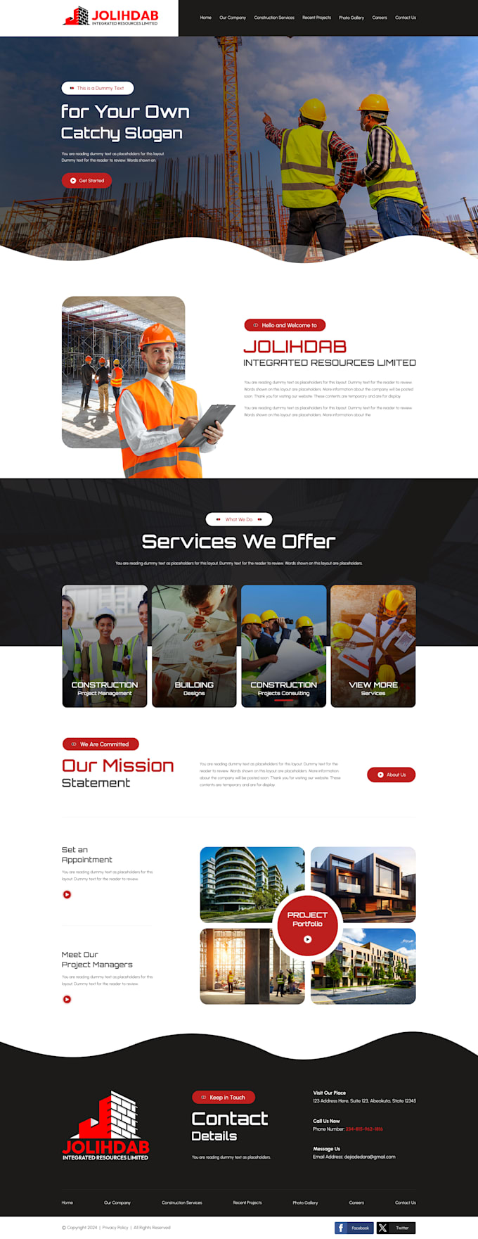 design a stunning and user friendly website