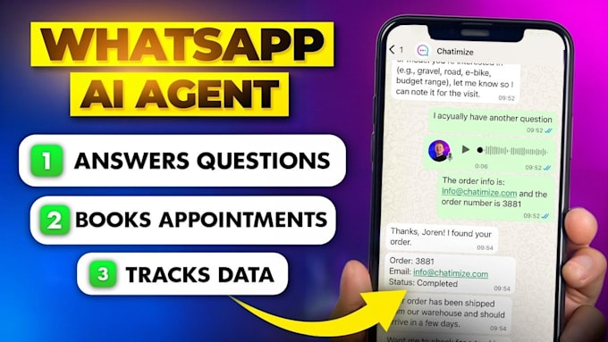 automate your repetitive tasks using n8n, botpress or manychat for whatsapp