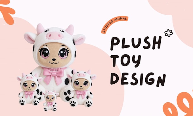 create custom plush toy design presentations and manufacturing tech packs