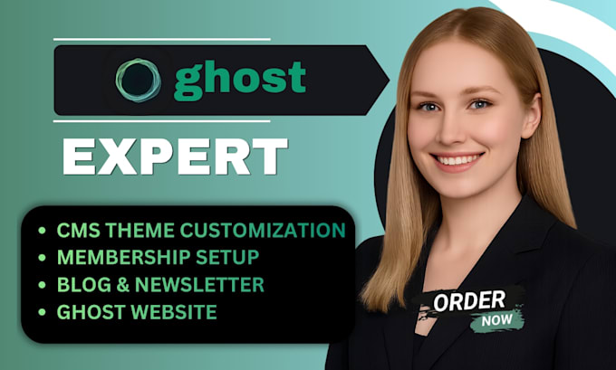 build ghost cms website setup ghost newsletter ghost theme ghost podcast