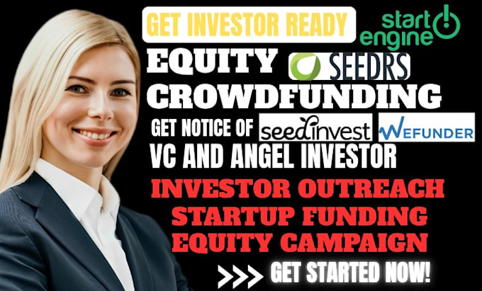 create investor ready equity crowdfunding campaign on wefunder and startengine