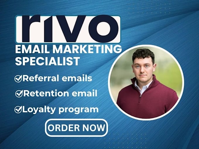 setup rivo loyalty program referral email campaign customer retention email