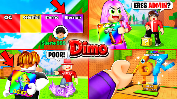 create a professional youtube roblox thumbnail for you