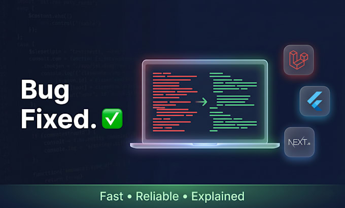 fix laravel or PHP bugs and API errors