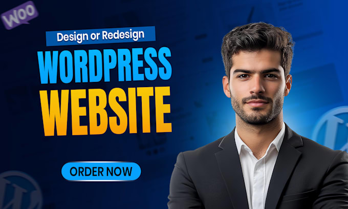 build custom wordpress website, wordpress design or redesign website