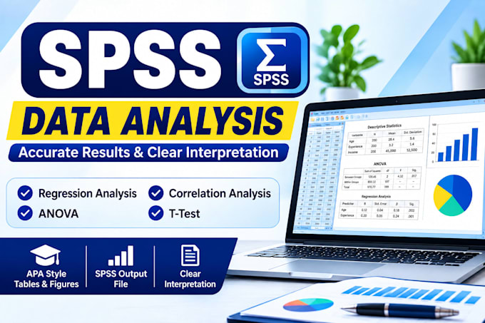 analyze thesis and dissertation data in spss with interpretation