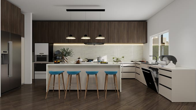 create 3d interior design, 360 virtual tours, VR renders and 360 VR walkthroughs