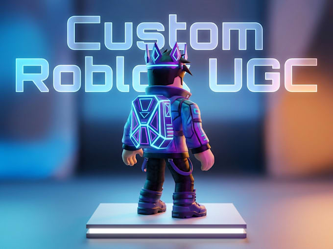 create custom ugc roblox accessories and roblox dynamic head, roblox bundle