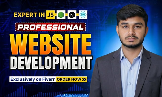 do custom website development, business website, frontend, full stack developor