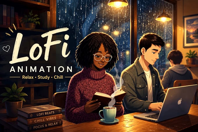 create natural lofi animation