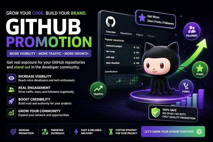 promote your github repository