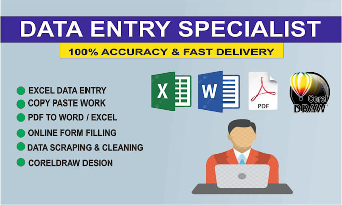 do accurate data entry and online form filling work