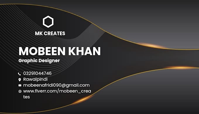 design a professional business card for your brand