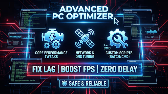do advanced PC and emulator optimization to fix lag and boost fps