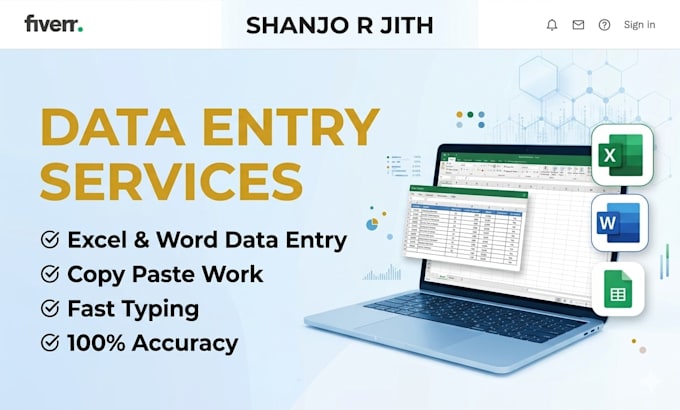 do professional data entry and fast copy paste typing work
