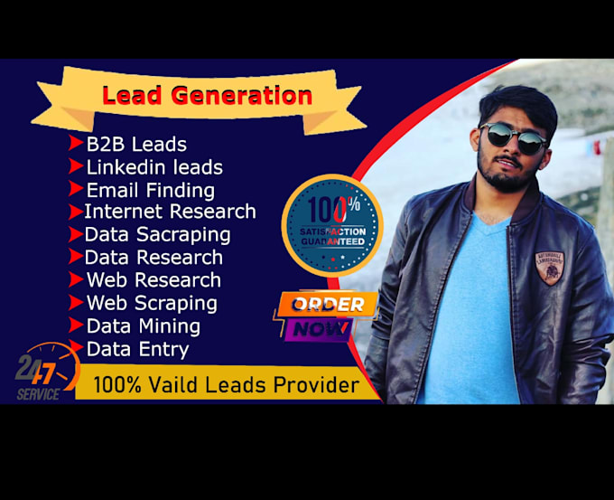 do b2b lead generation, prospect research, email list building, contact lists