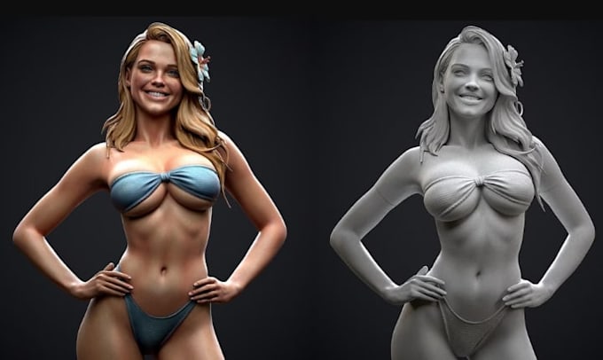 convert 2d to 3d model image to 3d stl file for 3d printing