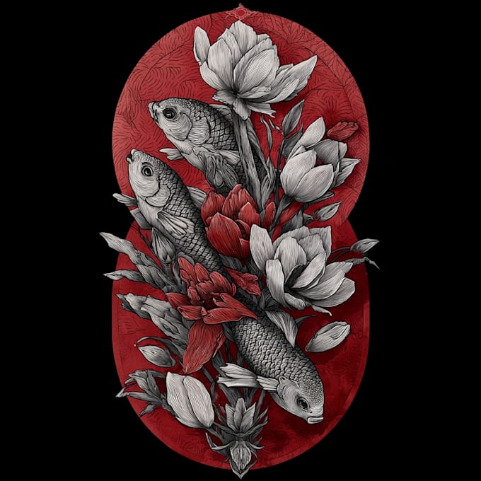 design professional tattoo and custom tattoo