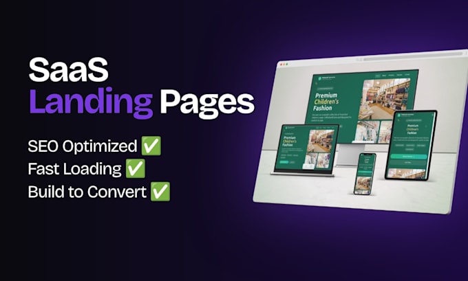 build a high converting saas landing page