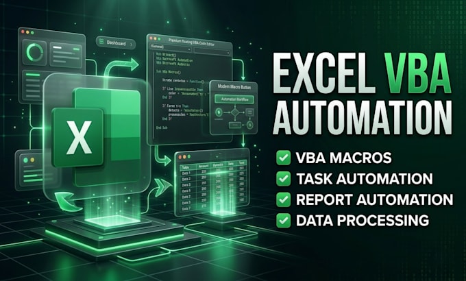 automate excel tasks using vba macros and automation