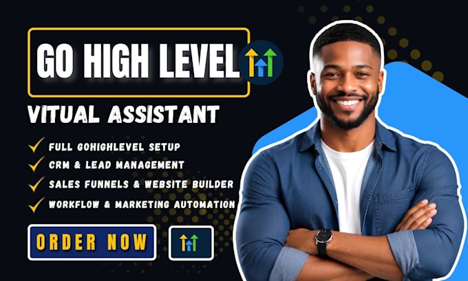 be your gohighlevel virtual assistant gohighlevel website setup ghl  expert