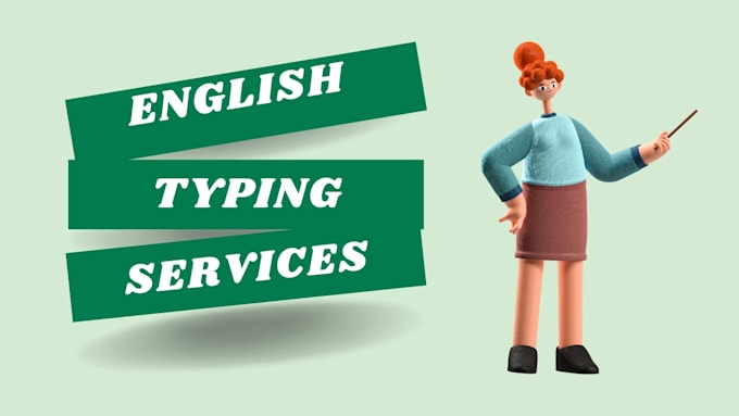 do english typing, PDF conversion and document formatting