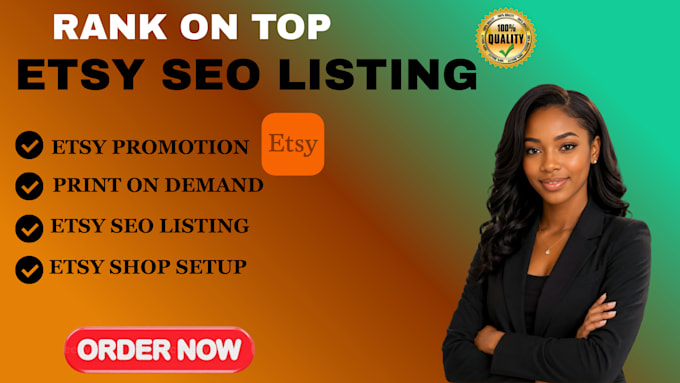 professionally set up your etsy shop