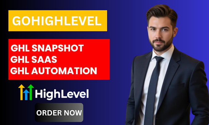 build your gohighlevel snapshot, ghl saas setup and ghl workflow automation