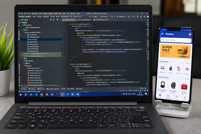 develop professional android apps in java