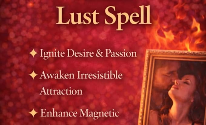 do a powerful lust and attraction spell to ignite passion