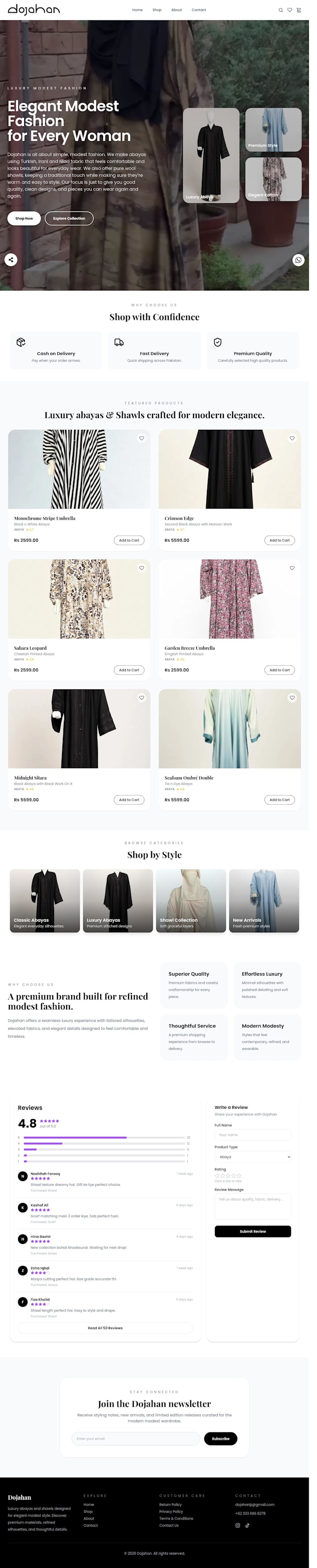 develop a react js website using vite and tailwind CSS