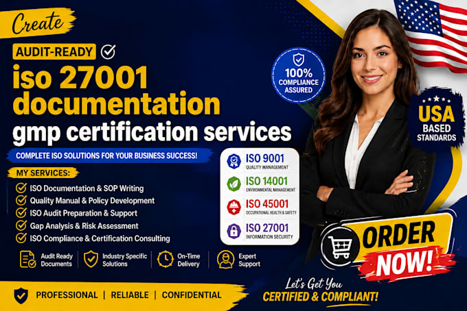 customize iso 27001 documentation gmp certification services