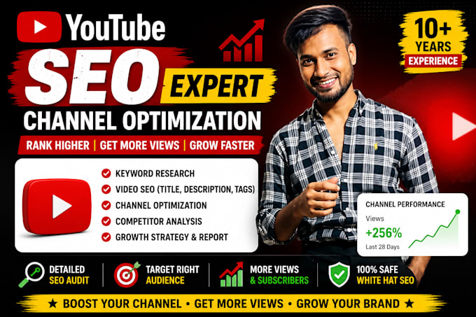 do youtube SEO and channel optimization