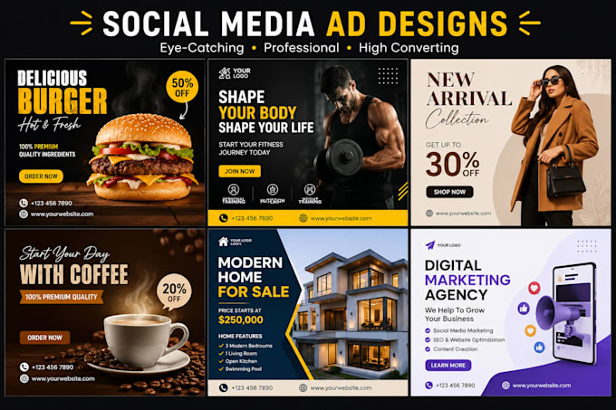 create social media ads and ad copy